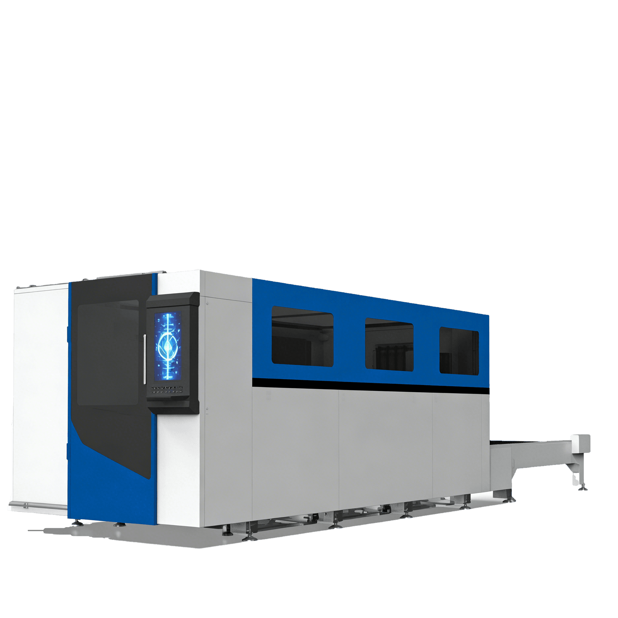 ZW CNC shuttle table fiber laser cutting machine for high-efficiency sheet metal production