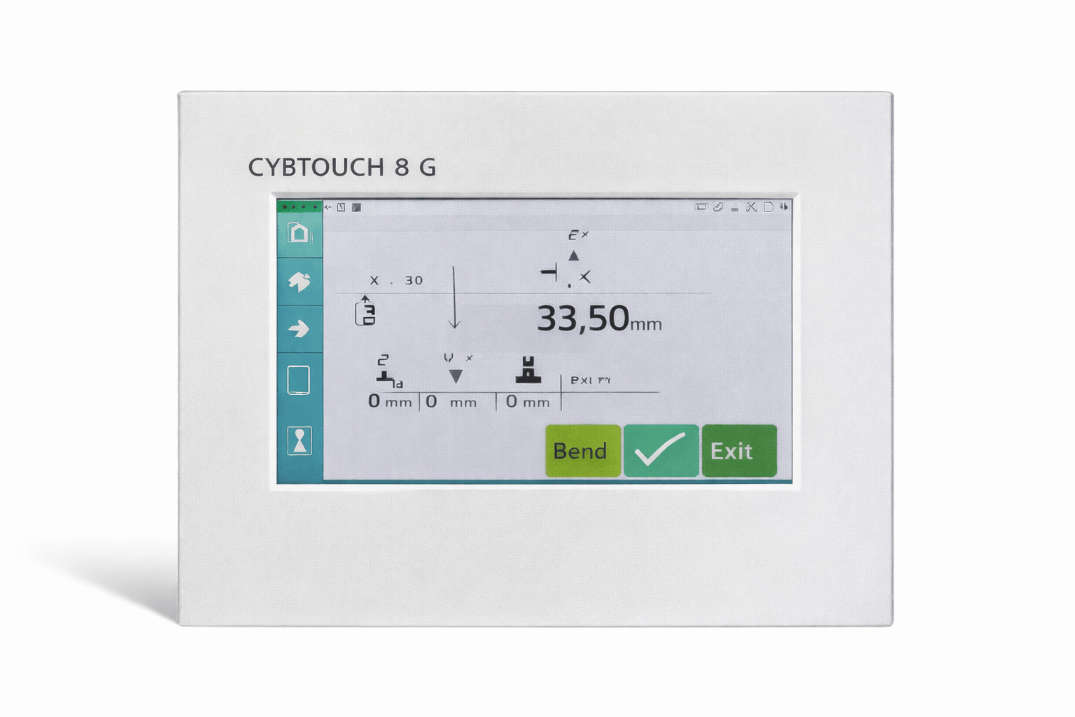 CYBTOUCH 8G CNC controller for guillotine shearing machine