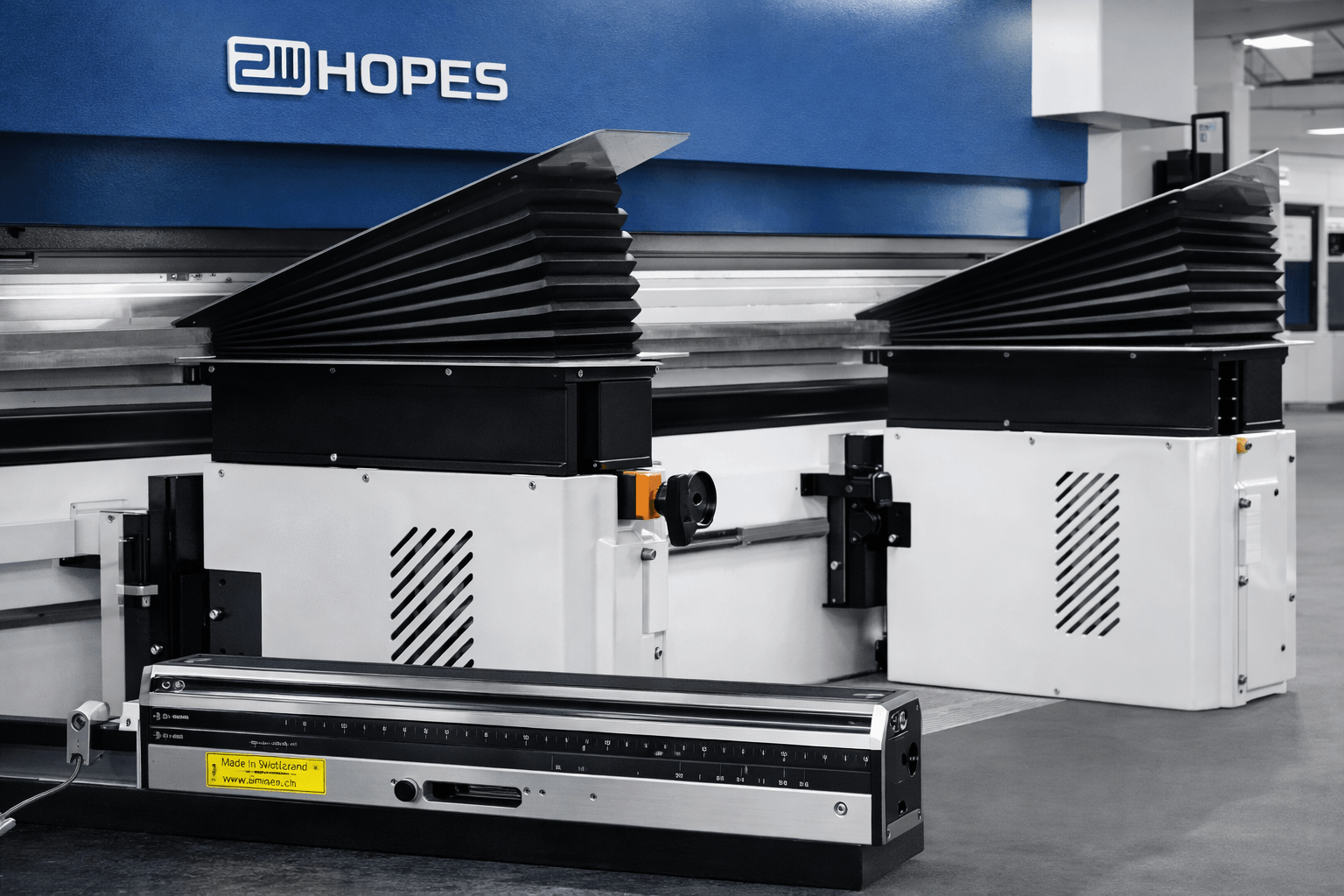 CNC follower supports for sheet metal bending